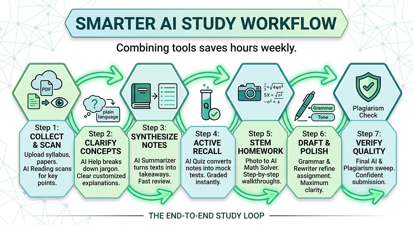 AI study workflow