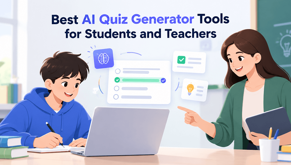 최고의 AI 퀴즈 생성기