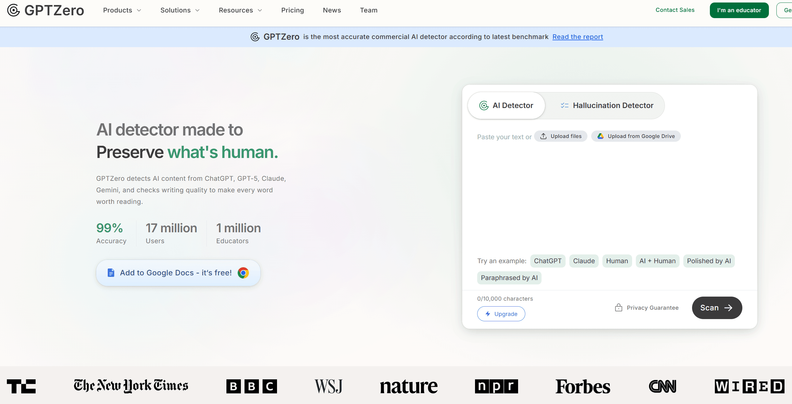 gptzero