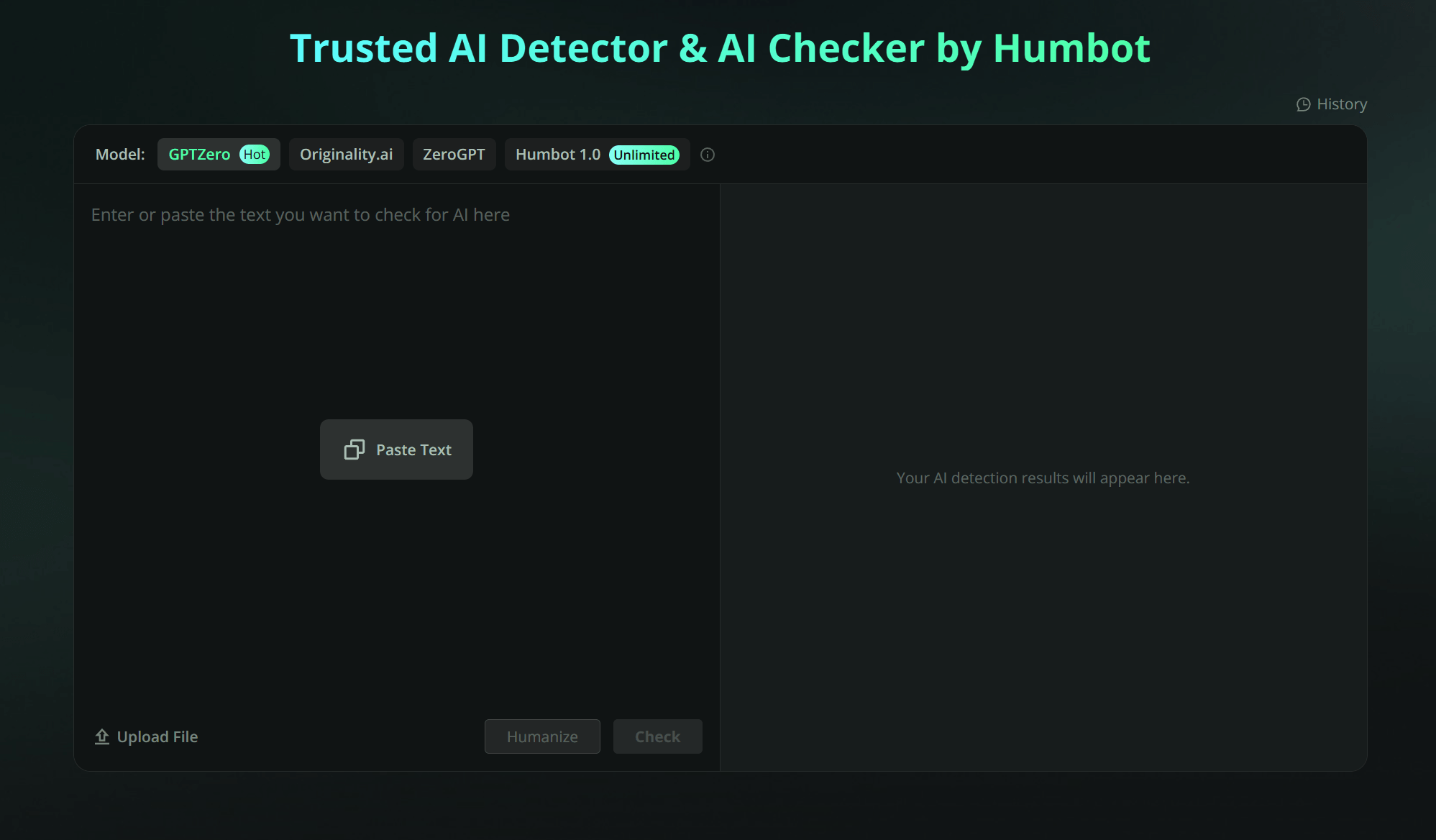 Humbot AI Checker