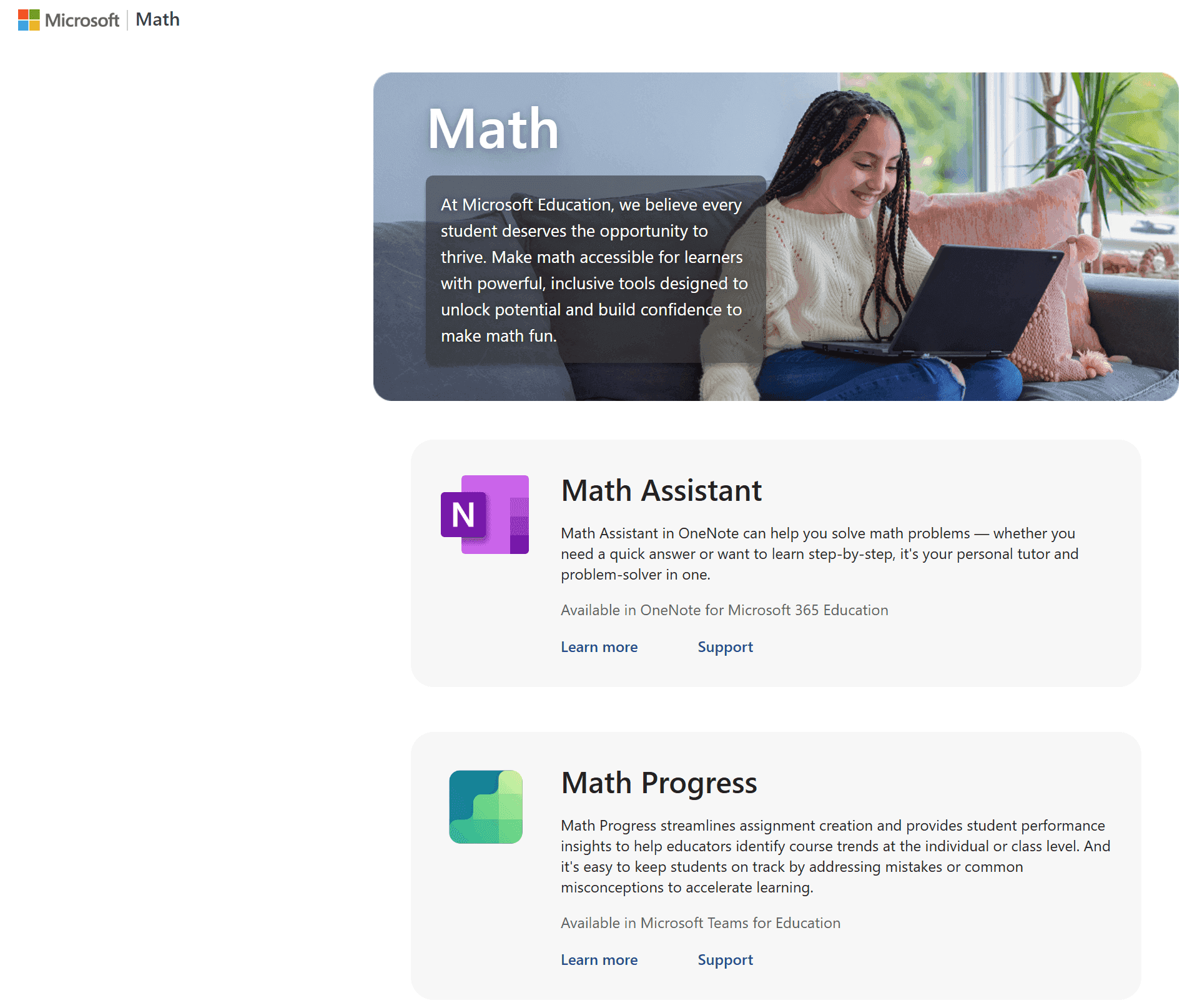 Microsoft Math Solver