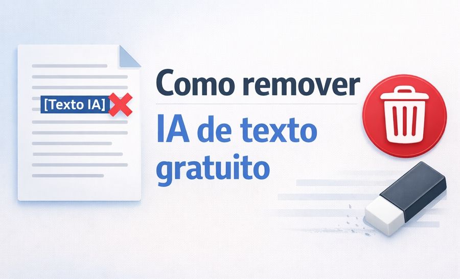 Como remover IA de texto gratuito: Passo a passo para humanizar conteúdos
