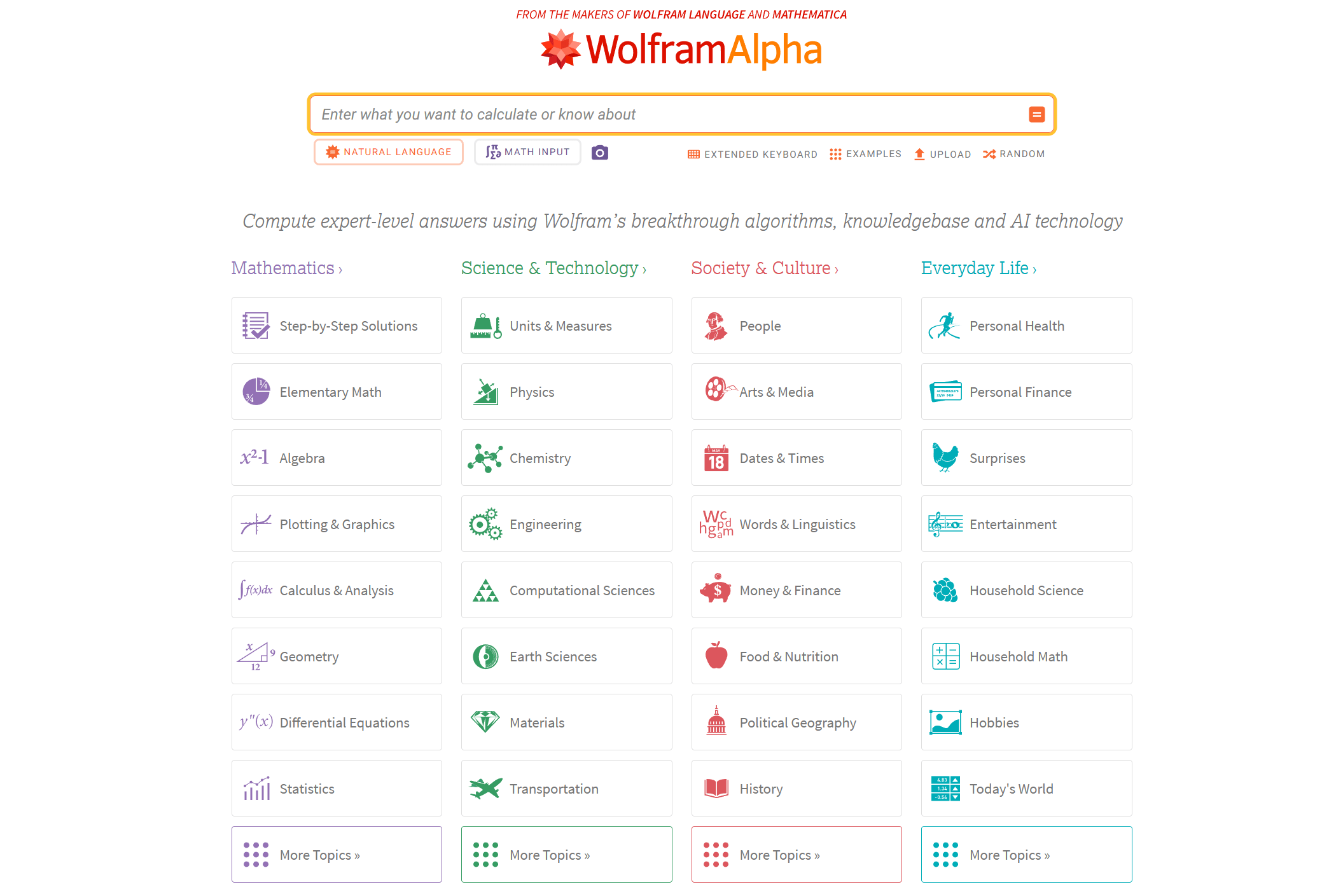 WolframAlpha